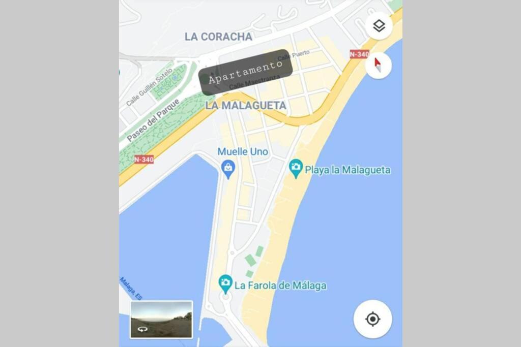 Nuevo Apartamento Lujo Playa Malagueta-Centro Màlaga Exteriér fotografie